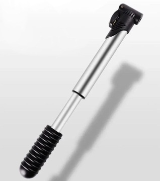 ТЕЛЕСКОПИЧЕСКИЙ РУЧНОЙ ВЕЛОСИПЕДНЫЙ НАСОС V5 ДЛЯ ПУТЕШЕСТВИЯ + ПЕРЕХОДНИК КЛАПАНА