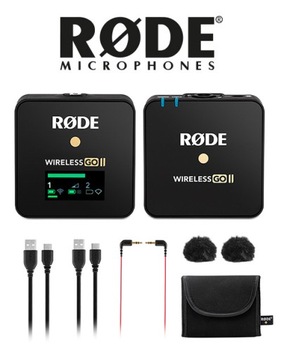 Комплект Rode Wireless GO II + крепление для интервью Go