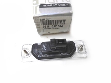 LAMPA TABULKY SPZ RENAULT KOLEOS I 26510JY00A