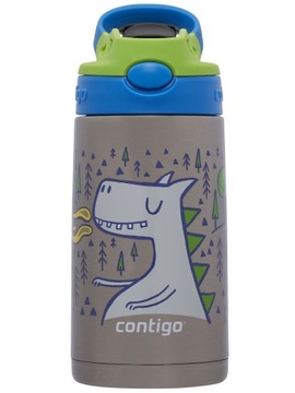 Contigo Easy Clean butelka termiczna dla dzieci 3+ 380ml - Matcha Dragon