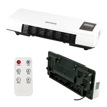KURTYNA POWIETRZNA TERMOWENTYLATOR GRZEJNIK LED TIMER PILOT 2000W