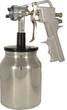 Pistolet lakierniczy OMG HP dysza 1,5 mm dolny zbiornik 1000 ml
