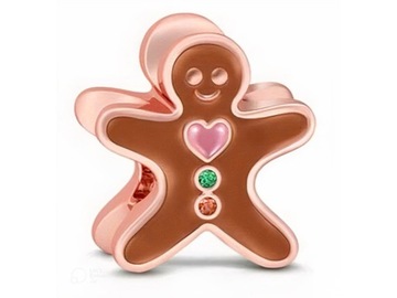CHARMS PRZYWIESZKA BEADS MIŚ CIASTEK PIERNICZEK