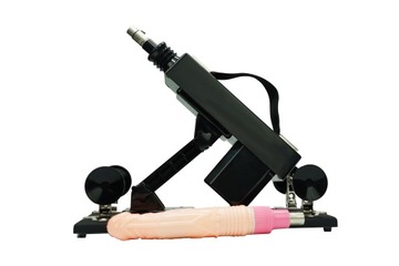 Sex Machine Wibrator Gun Maszyna Zestaw 3x DILDO