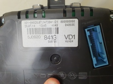 PŘÍSTROJOVÁ DESKA BUDÍK BUDÍKY SKODA ROOMSTER 5J0920851G