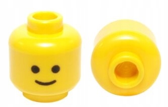 LEGO GŁOWA , GŁÓWKA FIGURKI KLASYCZNA 3626cp01