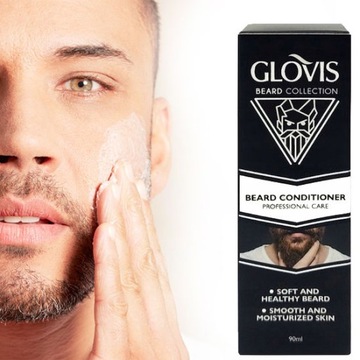 Glovis Odżywka do Brody Wąsów Zarostu Zmiękcza Wygładza Nawilża