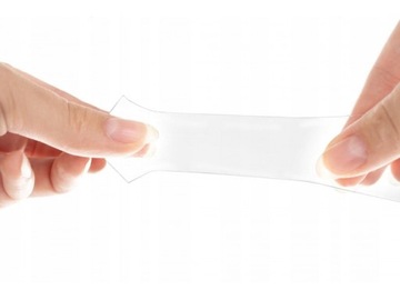 MOCNA TAŚMA WIELOKROTNEGO UŻYTKU DWUSTRONNA NANO 5 METRÓW DŁUGA JAKOŚĆ MOC