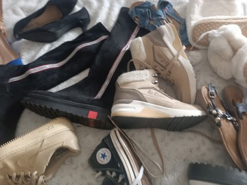 Hurt buty marki zestaw 30 par zdjęcia