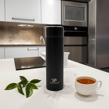 Термокружка, термос, бутылка для воды, светодиодный дисплей, 480 мл.