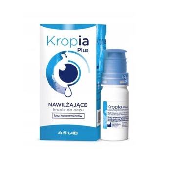 Kropia Plus nawilżające krople do oczu 10ml