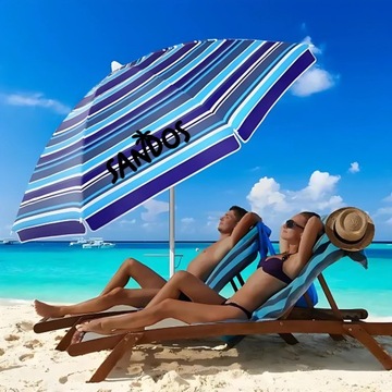 Складной сад пляжного зонтика с водонепроницаемым ультрафиолетовым фильтром + подставка