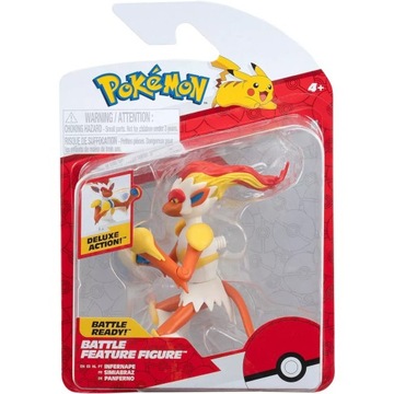 POKEMON BATTLE FEATURE FIGURE ORYGINALNA FIGURKA AKCJI DELUXE INFERNAPE