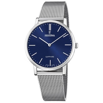 Zegarek Męski Festina F20014-2 srebrny