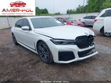 BMW Seria 7 G11-G12 2020 BMW Seria 7 2020 BMW 750I XDRIVE, silnik 4.4, naped 44, od ubezpieczyciela