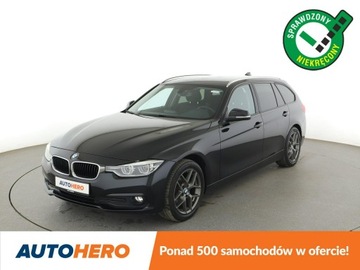 BMW Seria 3 F30-F31-F34 Touring Facelifting 2.0 318d 150KM 2017 BMW 318 Advantage automat navi grzane fotele PDC
