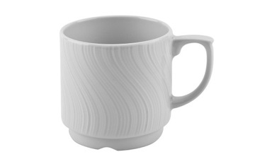 Lubiana Victoria белая фарфоровая кружка, 300 мл