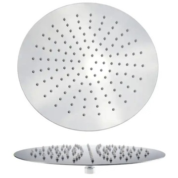 DESZCZOWNICA CHROMOWANA 25 CM OKRĄGŁA PRYSZNIC METALOWA NIERDZEWNA SLIM