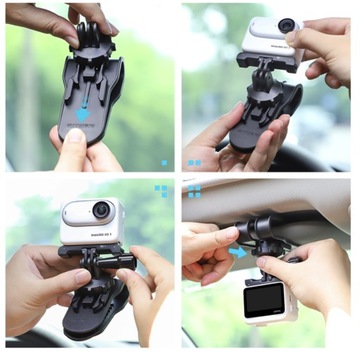 Автомобильное крепление 1/4 GoPro 11 DJI Osmo Action 3