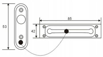 ДВЕРНАЯ ЦЕПЬ, СТОП-ЗАМОК, НЕРЖАВЕЮЩАЯ СТАЛЬ