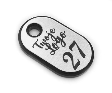 БРЕЛОКИ БРЕЛОК Номер для гардероба гостиницы 7х4 см.