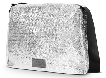 H173 NOBO torebka klasyczna listonoszka worek z szerokim paskiem