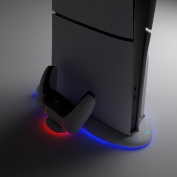 Охлаждающая подставка-подставка RGB Docking Station для зарядки PS5 SLIM pad