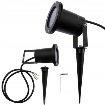 Lampa ogrodowa LED IP65 do podświetlania krzewów