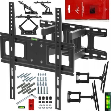 UNIWERSALNY OBROTOWY WIESZAK TELEWIZOR UCHWYT TV Slim VESA 50 55 60 65 cali