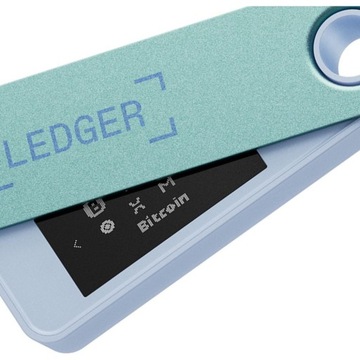 Ledger Nano S Plus безопасный криптовалютный кошелек BTC ETH Pastel Green