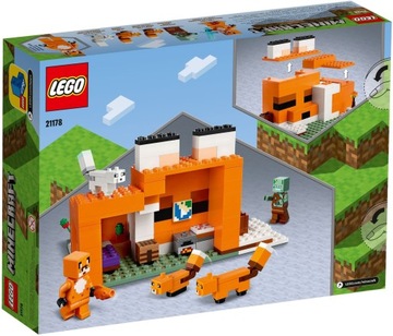 LEGO MINECRAFT 21178 Siedlisko lisów