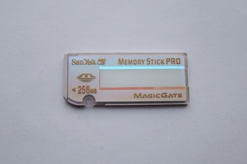 Karta pamięci MEMORY STICK PRO 256 MB San Disk Magic Gate Made in Japan