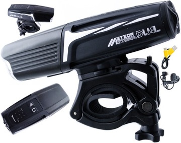 MOON METEOR STORM DUAL lampka rowerowa 1300 lm FOG