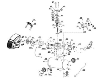 поршневой палец Einhell PKO 270 A1 YPL 270/24 комп