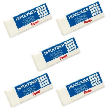 Ластик Pentel ZEH 05 средний x 4 шт.