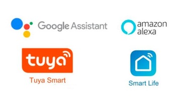 Умная WIFI розетка TUYA Smart Home 16А Ваттметр