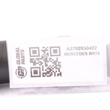 MERCEDES W176 BENZÍN M270 WAZ VODY TERMOSTATU A2702030482
