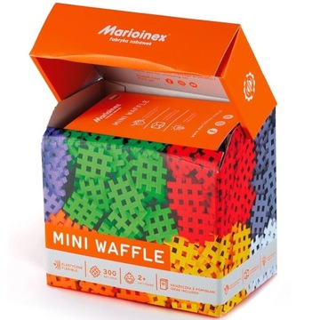 Marioinex Klocki Konstrukcyjne Wafle Mini Waffle 300 elementów