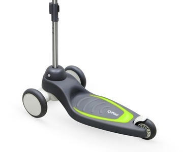 ТРЕХКОЛЕСНЫЙ САМОКАТ ЛЕГКАЯ ПЛАТФОРМА, ЗЕЛЕНЫЙ, ВОЗРАСТ 2+