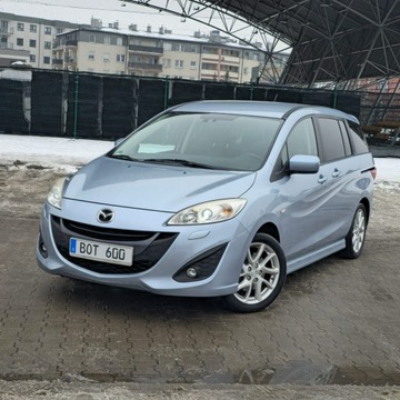 Mazda 5 II 2.0 MZR 150KM 2011 Mazda 5 2.0 MZR-DISI i-stop Center-Line