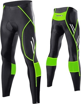 Spodnie Rowerowe MEETWEE Długie Męskie 3XL Gąbka 3D