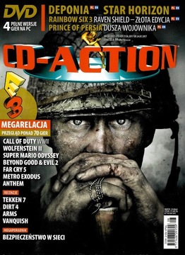 CD-Action 8 / 2017 z płytą cd