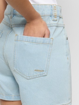 Spodenki jeansowe comfort damskie - blue OUTHORN