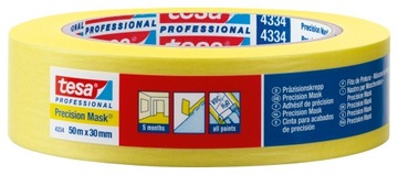 Taśma malarska żółta Precision Mask 30mmx50mTESA
