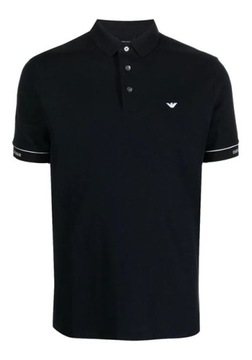 EMPORIO ARMANI luksusowa koszulka POLO BIAŁA XL