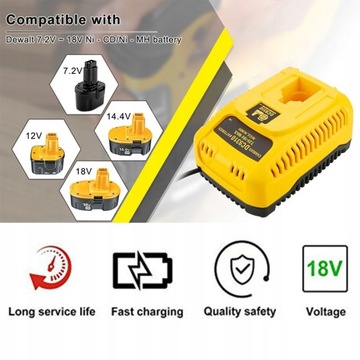 Зарядное устройство Dewalt DC9310 7,2–18 В