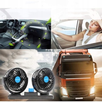 WENTYLATOR SAMOCHODOWY, 12 V ELEKTRYCZNY WENTYLATOR DO SAMOCHODÓW, SUV