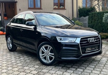 Audi Q3 I SUV Facelifting 2.0 TDI 150KM 2016 Audi Q3 S-Line 2.0 diesel 4x4 oplacony serwisowany bezwypadkowy Polecam