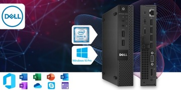 Маленький мини-мини-компьютер Dell Optiplex 9020 крошечный Intel Core i5 256/16 Win10