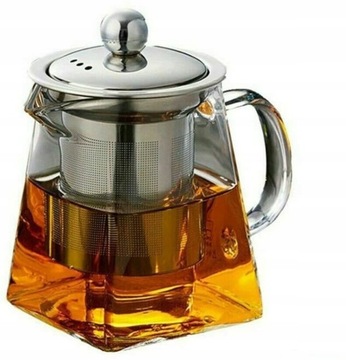 750ml Szklany Zaparzacz Czajniczek do Herbaty